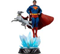 Figura d'art Iron Studios Superman Legacy 1/10 Superman & Krypto