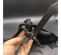 Figura d'azione del Cavaliere Nero, Modello di Giocattolo Guerriero di Marca, Figura d'Azione Anime Collezionabile, Modello Posizionabile, Decorazione da Modello, Modello Collezionabile Eroi Cavalieri