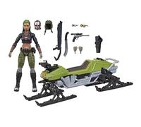 Figura d'azione Hasbro G.I. Joe Zanya con veicolo Chameleon