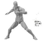Figura d'azione, modello di disegno di giunti mobili da 5, 9 pollici maschi | Giunti mobili lisci, ideali per artisti, per schizzi e pittura