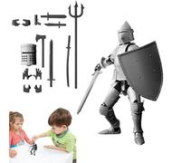 Figura d'azione stampata in , Figure stampate in | Giocattolo antistress - Action figure robot multi-snodato, action figure da collezione per decorazioni desktop da collezione