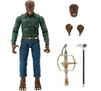 Figura d'azione Universal Monsters Wolfman Deluxe da 6 pollici completamente art