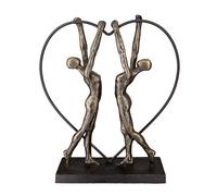 Figura Decorativa Amicizia Due Ma ̈ Uomini Donne Scultura Amanti Matrimonio
