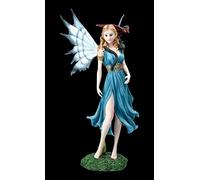 Figura degli elfi - Kalia con drago sulla spalla | Statua Fantasy Fairy