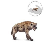Figura Del Cane Da Collezione - Modello Animale Da 3,4 Pollici | Figurina Iena In PVC Realistica Per Decorazioni Per La Finestra Di Vetrina Per Vetrine Per La Libreria, Regalo Per I Giocattoli Educati
