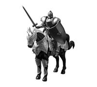 Figura del Cavaliere Decorazione Multi-Articolazione da Montare | Action Figure Cavalieri Medievali Per Il Soggiorno, Sala Studio, Ufficio, Libreria, Scrivania, Il Comodino