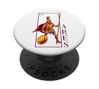 Figura del dio greco antico - Ares PopSockets PopGrip Adesivo