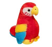 Figura del loop del magnete - animale giocattolo, pappagallo morbido | Carattere magnetico dell'uccello, compagno di peluche di simulazione, decorazione di ornamento carino, display da tavolo da