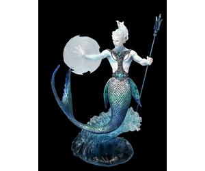 Figura Del Mago - Elemento Acqua - Anne Stokes Figurina Da Collezione