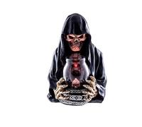 Figura della Morte con pocima di Colori in Resina Dipinto a Mano 21 cm