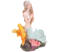 Figura della sirena per la casa vivida statue piccola sirena statue Aquarium