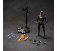 Figura di azione Marvel Spider-Man Iron Spider da 7 pollici in scala 1:10 - Collezione Avengers Endgame con mani intercambiabili rosse e dorate, accessori artiglio dorato, posa eroica dinamica, prodot