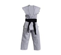 Figura di azione Scala 1:12 Samurai Kimono 6 Pollici Figura Fighting Judo Uniforme Doy Doll Up Cost Cost Handmade Doll Vestiti, Grigio