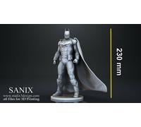 Figura Di Batman 3D Dimensione 23Cm (Da Pitturare O Meno) (Non Pitturata)