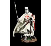 Figura Di Cavalieri Templari - Templare Con Lancia - Decorazione Medioevale