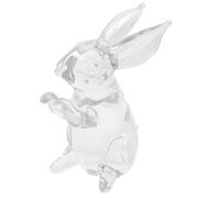 Figura di coniglietto in piedi cristallino Anno della statua di coniglio