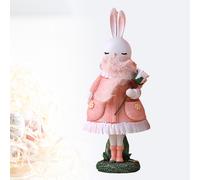 Figura di Coniglio per Pasqua in Resina per La Decorazione Degli Scaffali