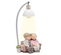 Figura Di Coppia Di Anziani Magneti In Miniatura - Nonni Tavolo Da Tavolo Decor | Gatto Di Confortevole Decorazione Abbraccio Per I Genitori Della Famiglia Camera Da Letto A Casa