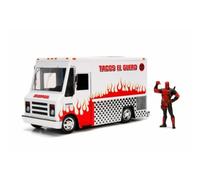 Figura Di Deadpool E Camion Di Taco Marvel In Scala 1:24 Jada 99730