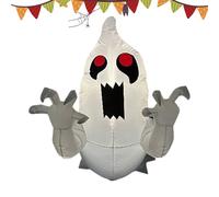 Figura di decorazione di Ghost-Halloween spaventoso gonfiabile, fantasma spaventoso illuminato a LED | rche, festa, facciader, horror esterno, tema autunnale, decorazioni per le vacanze, case horror