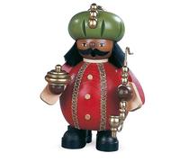 Figura Di Fumo Fumatore Balthasar Piccola Re Magi (BxH): 12x14cm NUOVO