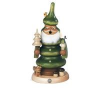 Figura Di Fumo Grande Scozzese Con Cornamusa (BxH): 10x21cm NUOVO