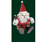 Figura Di Fumo Natale Uomo Di Fumo Con Palla Babbo Natale Seduto 26423 NUOVO