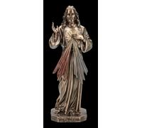 Figura Di Gesù - Misericordia Divina - Statuetta Veronese Religione Fede H15,5