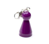 Figura Di Gioco Pendente Miniblings Zipper Pull Pendente Bracciale Charm Viola