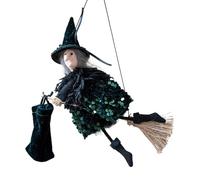 Figura di Halloween | Specifica: Scope galleggianti con corpi pluhi | Parole di Coda Corta: Figura di Strega | Parola Longtail: Decorazioni Accessori per la casa per Giardino e Interni |