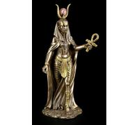 Figura Di Hathor - Dea Egizia Bronzo - Decorazione Guerriero Egitto