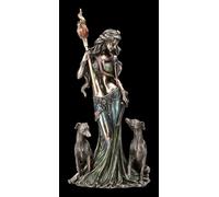 Figura Di Hekate - Dea Con Cani - Statua Decorativa Greca Veronese