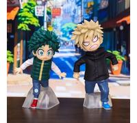 Figura di Midoriya Izuku, Bakugou Katsuki, My Hero, Merchandise di anime, regalo per amici per compleanni, decorazione per PC, decorazione per la casa, statua di personaggio anime appassionato, figura