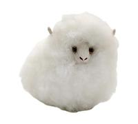 Figura di pecora artificiale, con adorabile design di pecora in peluche, peluche realistico, giocattolo di peluche, decorativo, per interni di casa, soggiorno, ufficio