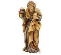 Figura Di Presepe Matteo Collezione Santo Giuseppe H 8 Cm Statua In Legno