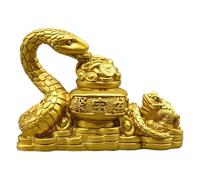 Figura di serpente di Capodanno cinese, statua 'anno del serpente,Statua in resina per la decorazione della casa | Figure cinesi , Scultura da ufficio in resina, ornamenti per il