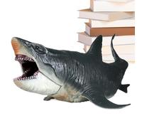 Figura Di Squalo,Modello Realistico Di Squalo | Giocattolo Educativo E Decorativo Per Studio, Gioco Simbolico, Collezionismo E Didattica Marina