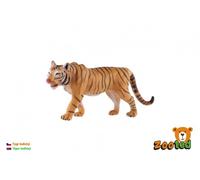 Figura di tigre in plastica - modello realistico 13,5 cm