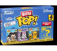 Funko Bitty Pop Disney Pack 4 Topolino/Minnie Mouse/Plutone/Figura misteriosa