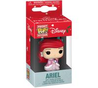 Disney Princess Pop! Vinile Portachiavis 4 Cm Holiday Ariel Funko