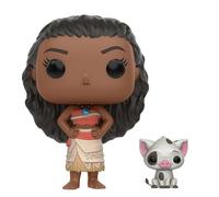 Funko Pop! Disney: Moana - Moana & Pua - Oceania - Figura in Vinile da Collezione - Idea Regalo - Merchandising Ufficiale - Movies Fans - Figura per i Collezionisti