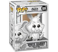Disney Pop! Vinile Figura Sketched- White Rabbit 9 Cm Funko