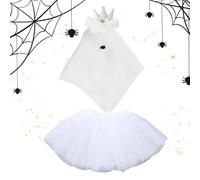 Figura d'oca Abiti da Sposa | Animali festivi Velo da Sposa | Accessori Oche Gonna Bianca Vestito Per Vacanze Esterni Giardino Decorazione