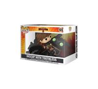 Figura - Dragon Trainer: Funko Pop Rides Deluxe - Hiccup With Toothless (vin...