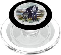 Figura fiaba guerriero lupi natura fantasy PopSockets PopGrip per MagSafe