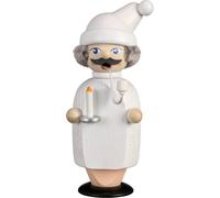 Figura Fumatori Berretto Notte Bxhxt 6x15x6cm Nuovo Omino Rauchmann Incensiere