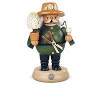 Figura Fumatori Omino Fumatore Medio Giardiniere ( Lxa ): 11x18cm Nuovo Neve
