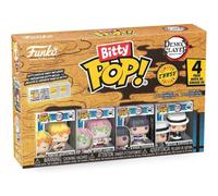 Funko Bitty POP! Demon Slayer- Zenitsu - 4 Pack - 0,9 pollici (2,2 cm) Da collezione - Scaffale espositivo impilabile incluso - Idea regalo - Per sacchetti da festa - Decorazione per torta