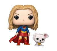 Funko POP! & Buddy: Supergirl with Puppy Krypto - Figura in vinile da collezione - Idea regalo - Prodotto ufficiale - Giocattoli per bambini e adulti - Modello di figura per collezionisti