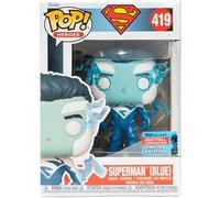 POP! Heroes: DC - Superman - (Blue) - (NYCC/Fall Con) | Gadget Ufficiale - Personaggio in Vinile da Collezione da Esporre - Idea Regalo Compleanno per Fan e Collezionisti